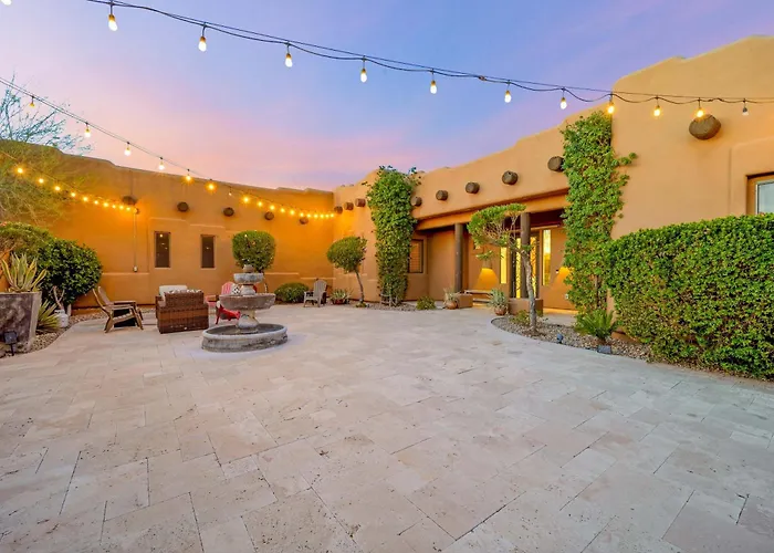 Private Desert With Pool And Putting Scottsdale
